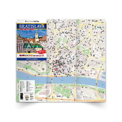 Bratislava - Mapa a sprievodca mestom