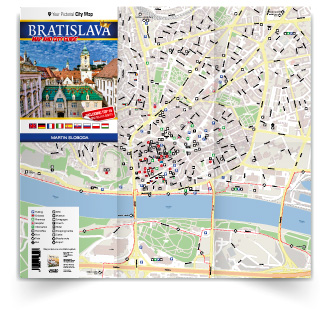 Bratislava – Mapa a sprievodca mestom
